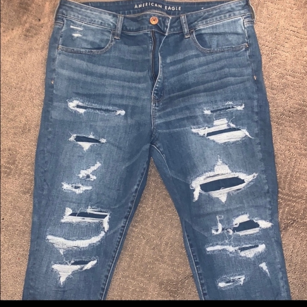 American Eagle Hi Rise Jegging Crop